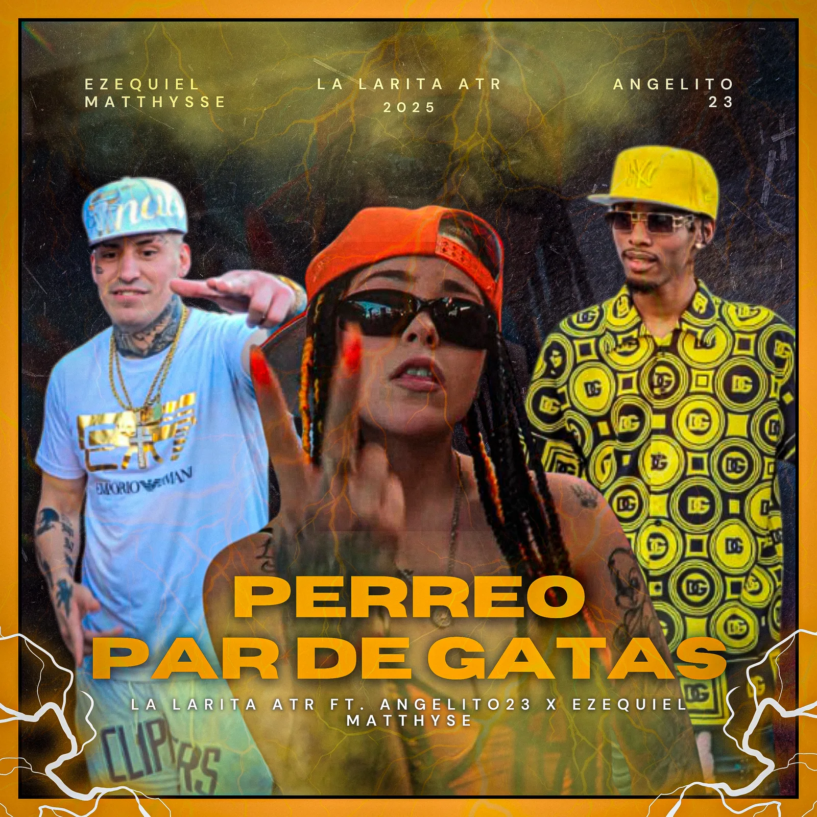 Portada de disco — Perreo Par de Gatas