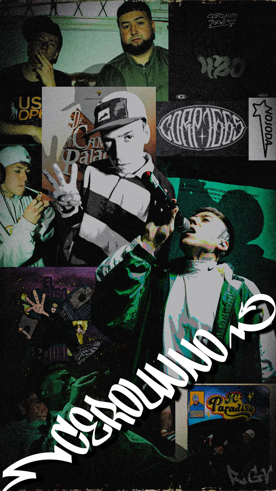 Portada de disco (collage) — Cero Unno