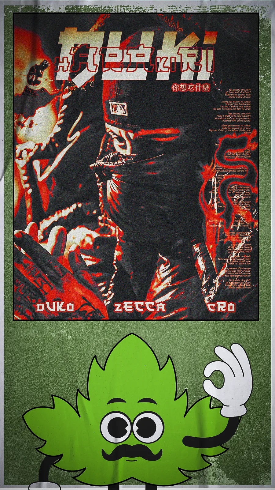Portada de disco — Duko, Zecca y CRO, Tuki