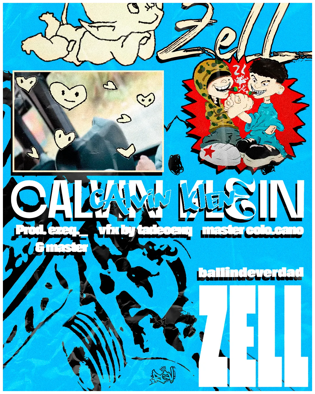 Portada de disco — Zell, Calvin Klein
