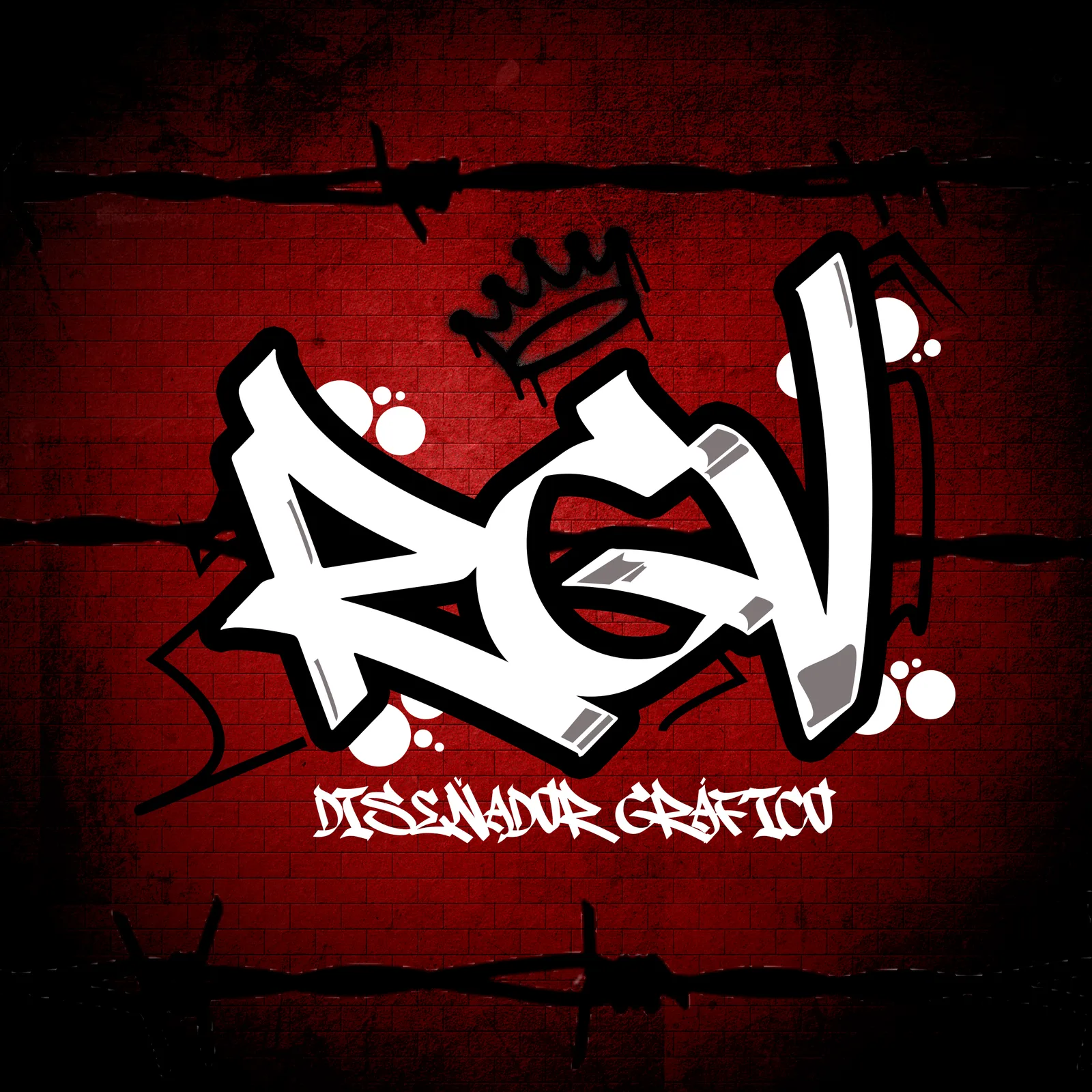 Diseño de logo — RGV, graffiti tag